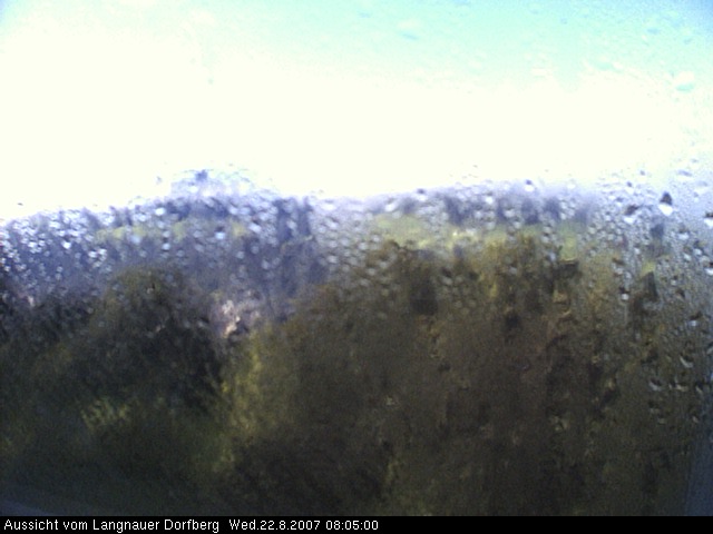 Webcam-Bild: Aussicht vom Dorfberg in Langnau 20070822-080500