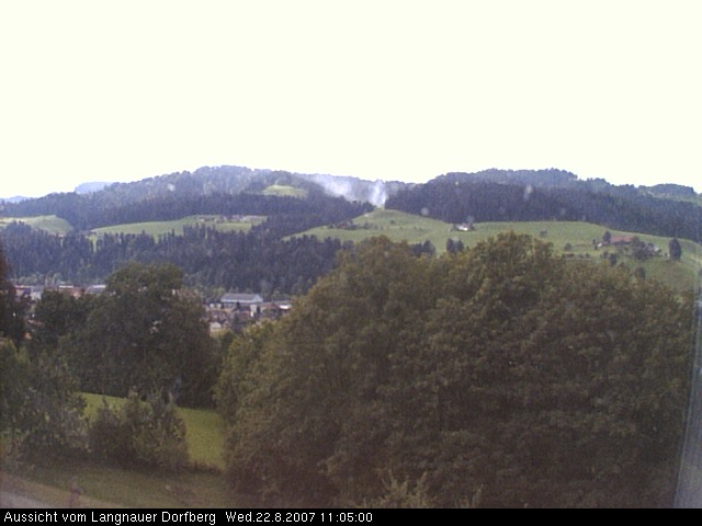 Webcam-Bild: Aussicht vom Dorfberg in Langnau 20070822-110500