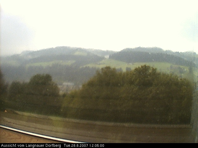 Webcam-Bild: Aussicht vom Dorfberg in Langnau 20070828-120500