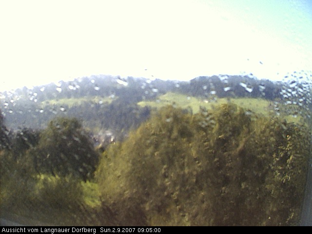 Webcam-Bild: Aussicht vom Dorfberg in Langnau 20070902-090500