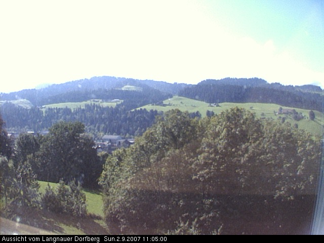 Webcam-Bild: Aussicht vom Dorfberg in Langnau 20070902-110500