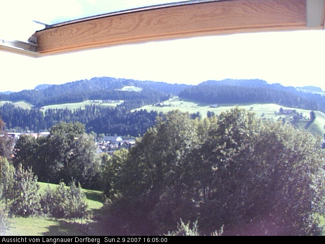 Webcam-Bild: Aussicht vom Dorfberg in Langnau 20070902-160500