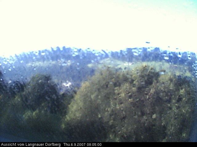 Webcam-Bild: Aussicht vom Dorfberg in Langnau 20070906-080500