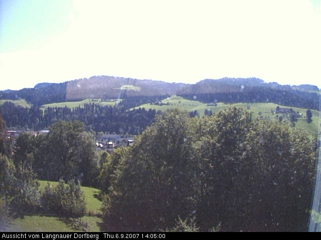 Webcam-Bild: Aussicht vom Dorfberg in Langnau 20070906-140500
