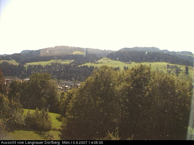 Webcam-Bild: Aussicht vom Dorfberg in Langnau 20070910-140500