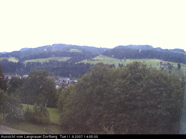 Webcam-Bild: Aussicht vom Dorfberg in Langnau 20070911-140500