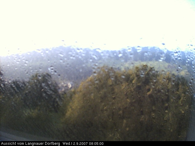 Webcam-Bild: Aussicht vom Dorfberg in Langnau 20070912-080500