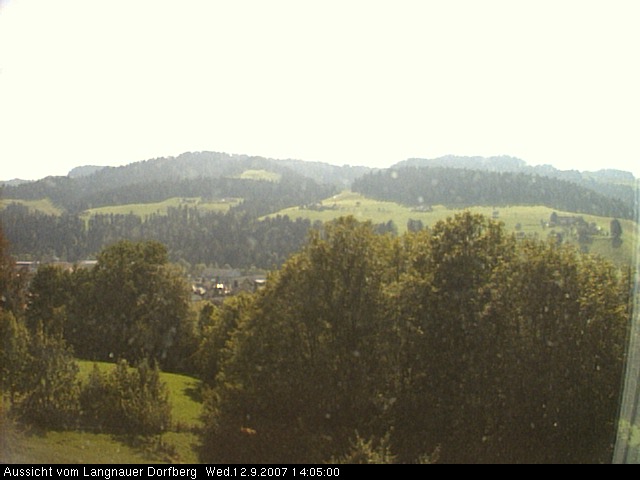 Webcam-Bild: Aussicht vom Dorfberg in Langnau 20070912-140500