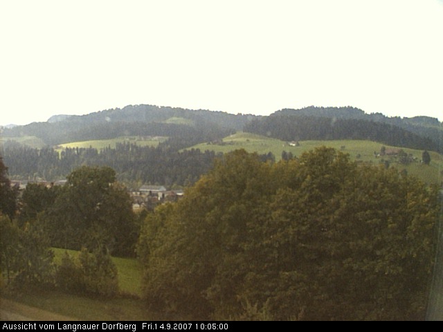 Webcam-Bild: Aussicht vom Dorfberg in Langnau 20070914-100500