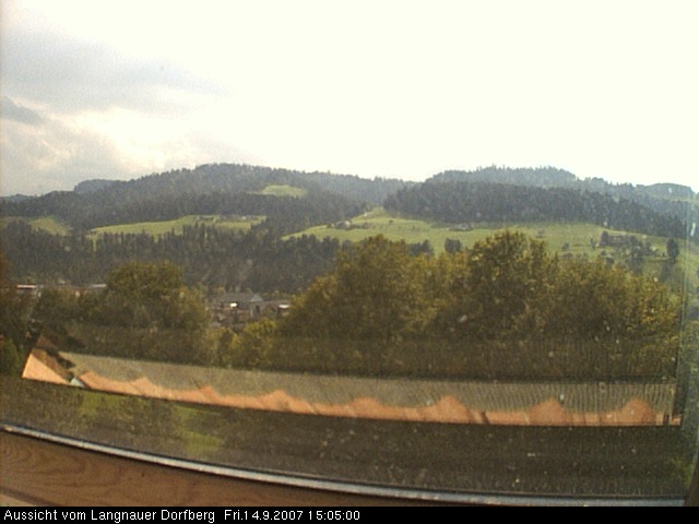 Webcam-Bild: Aussicht vom Dorfberg in Langnau 20070914-150500