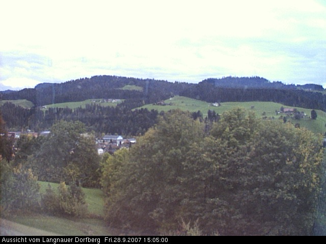 Webcam-Bild: Aussicht vom Dorfberg in Langnau 20070928-150500