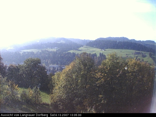 Webcam-Bild: Aussicht vom Dorfberg in Langnau 20071006-100500