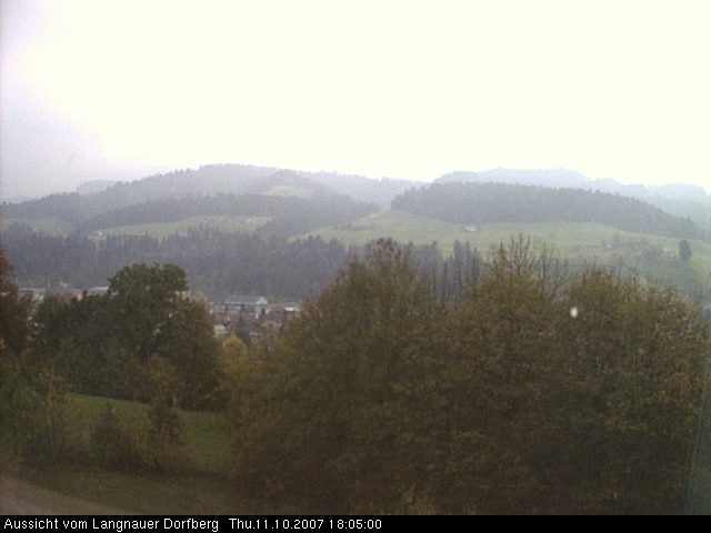 Webcam-Bild: Aussicht vom Dorfberg in Langnau 20071011-180500