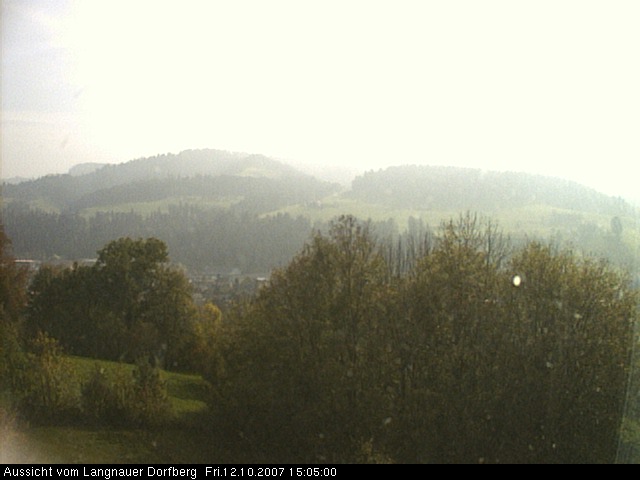 Webcam-Bild: Aussicht vom Dorfberg in Langnau 20071012-150500