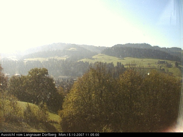 Webcam-Bild: Aussicht vom Dorfberg in Langnau 20071015-110500