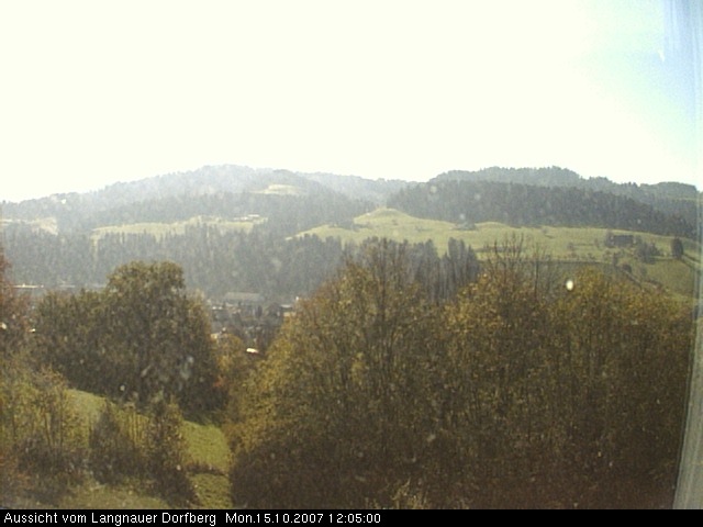 Webcam-Bild: Aussicht vom Dorfberg in Langnau 20071015-120500