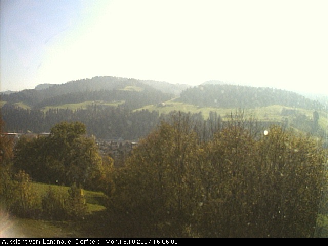 Webcam-Bild: Aussicht vom Dorfberg in Langnau 20071015-150500