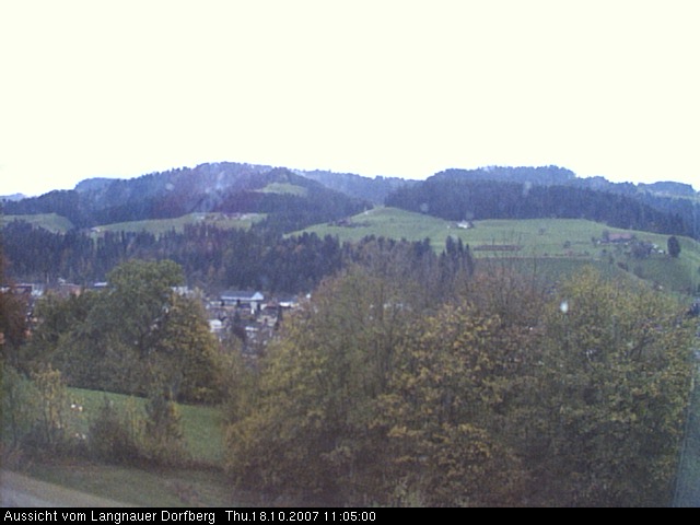 Webcam-Bild: Aussicht vom Dorfberg in Langnau 20071018-110500