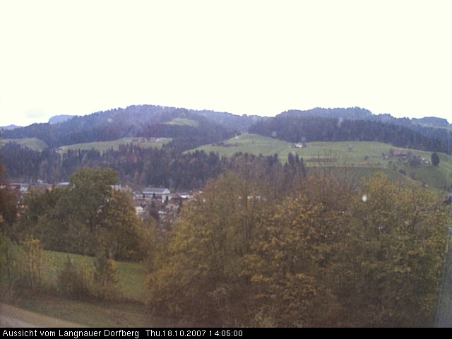 Webcam-Bild: Aussicht vom Dorfberg in Langnau 20071018-140500