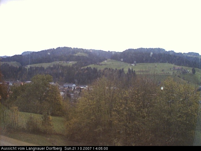 Webcam-Bild: Aussicht vom Dorfberg in Langnau 20071021-140500
