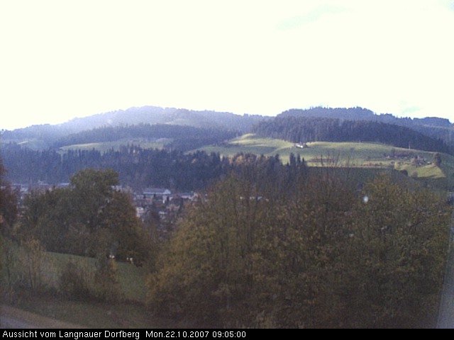 Webcam-Bild: Aussicht vom Dorfberg in Langnau 20071022-090500