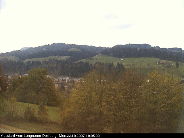 Webcam-Bild: Aussicht vom Dorfberg in Langnau 20071022-100500