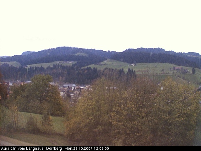 Webcam-Bild: Aussicht vom Dorfberg in Langnau 20071022-120500