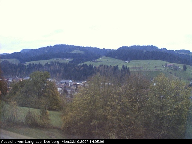 Webcam-Bild: Aussicht vom Dorfberg in Langnau 20071022-140500