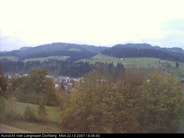Webcam-Bild: Aussicht vom Dorfberg in Langnau 20071022-160500