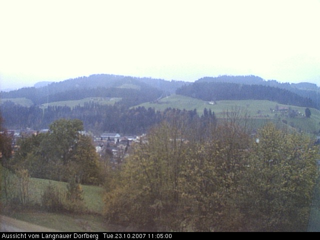Webcam-Bild: Aussicht vom Dorfberg in Langnau 20071023-110500