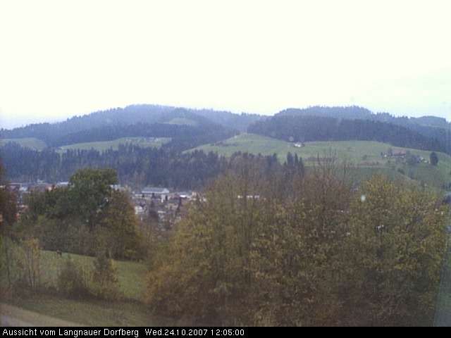 Webcam-Bild: Aussicht vom Dorfberg in Langnau 20071024-120500