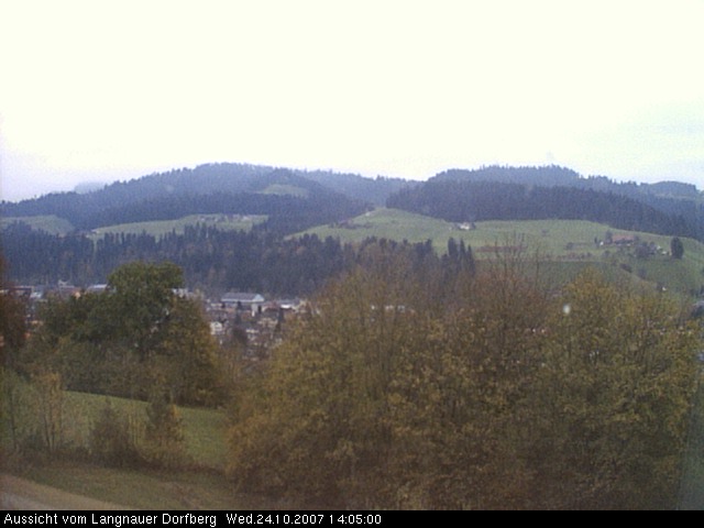 Webcam-Bild: Aussicht vom Dorfberg in Langnau 20071024-140500