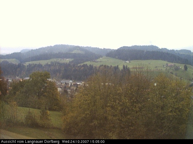 Webcam-Bild: Aussicht vom Dorfberg in Langnau 20071024-150500