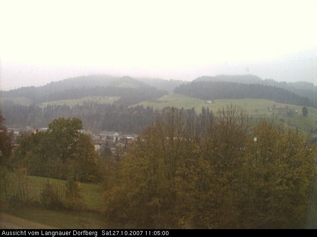 Webcam-Bild: Aussicht vom Dorfberg in Langnau 20071027-110500