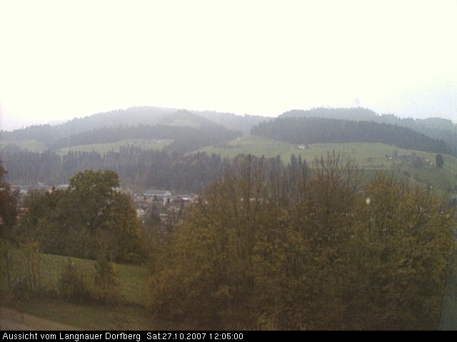 Webcam-Bild: Aussicht vom Dorfberg in Langnau 20071027-120500
