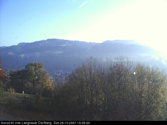 Webcam-Bild: Aussicht vom Dorfberg in Langnau 20071028-160500