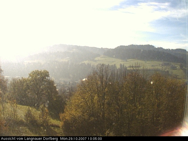 Webcam-Bild: Aussicht vom Dorfberg in Langnau 20071029-100500