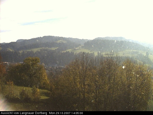 Webcam-Bild: Aussicht vom Dorfberg in Langnau 20071029-140500