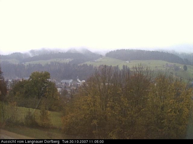 Webcam-Bild: Aussicht vom Dorfberg in Langnau 20071030-110500