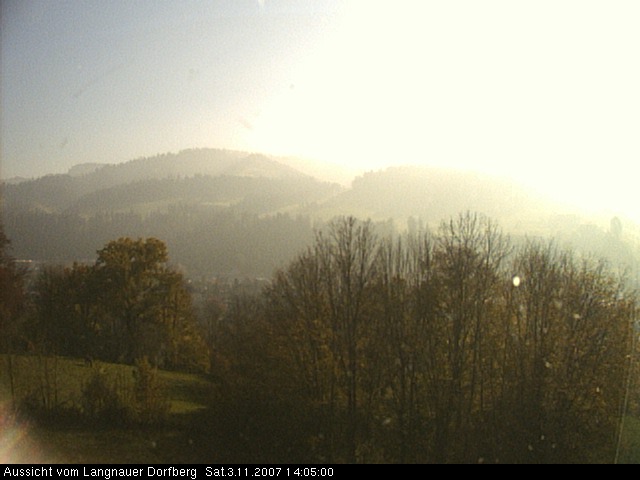 Webcam-Bild: Aussicht vom Dorfberg in Langnau 20071103-140500