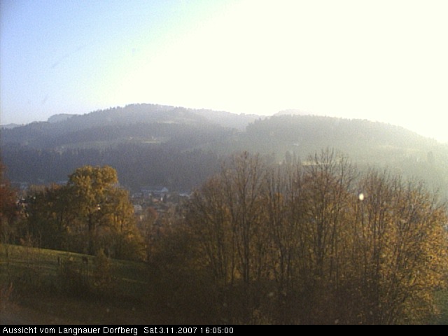 Webcam-Bild: Aussicht vom Dorfberg in Langnau 20071103-160500