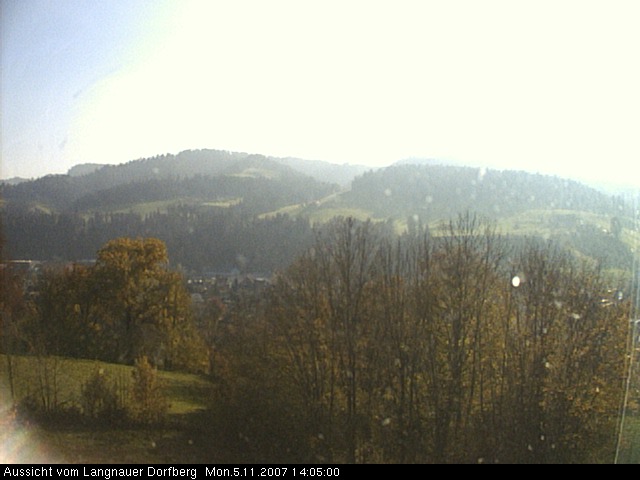 Webcam-Bild: Aussicht vom Dorfberg in Langnau 20071105-140500