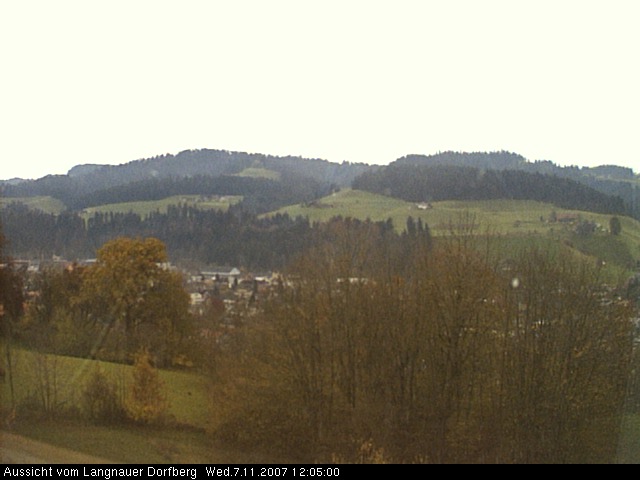 Webcam-Bild: Aussicht vom Dorfberg in Langnau 20071107-120500