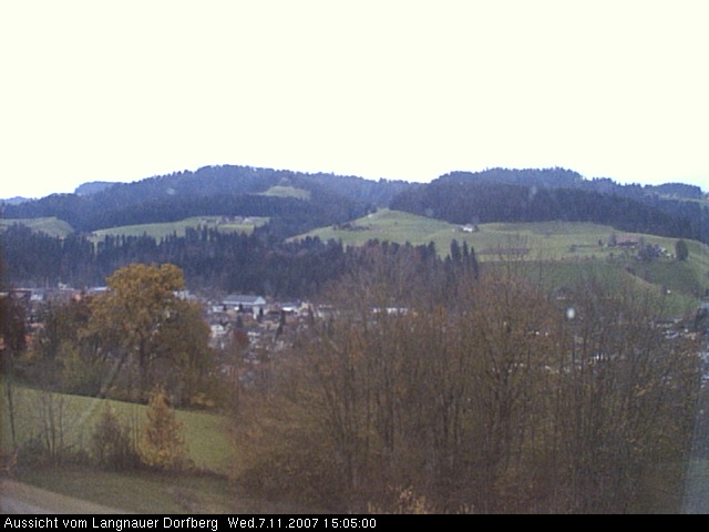 Webcam-Bild: Aussicht vom Dorfberg in Langnau 20071107-150500