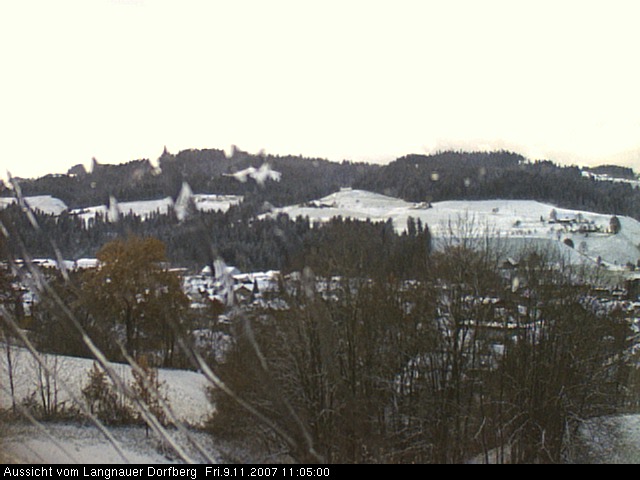 Webcam-Bild: Aussicht vom Dorfberg in Langnau 20071109-110500