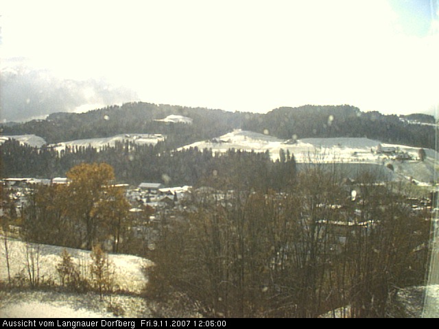 Webcam-Bild: Aussicht vom Dorfberg in Langnau 20071109-120500