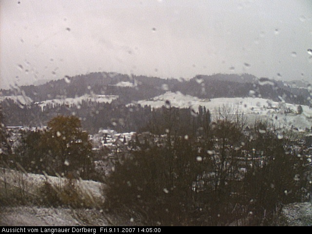 Webcam-Bild: Aussicht vom Dorfberg in Langnau 20071109-140500