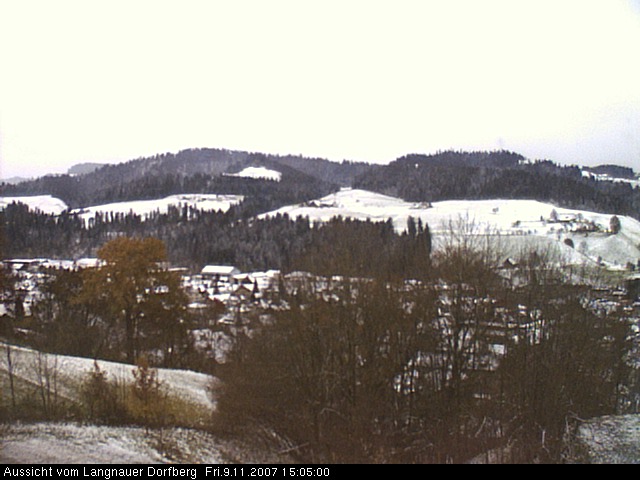 Webcam-Bild: Aussicht vom Dorfberg in Langnau 20071109-150500