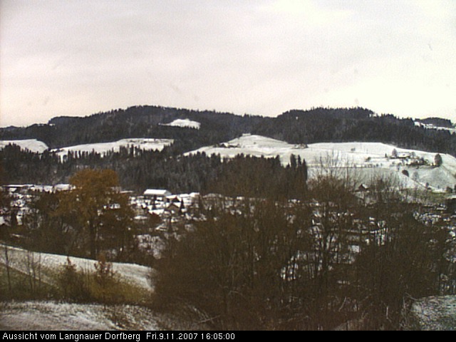 Webcam-Bild: Aussicht vom Dorfberg in Langnau 20071109-160500