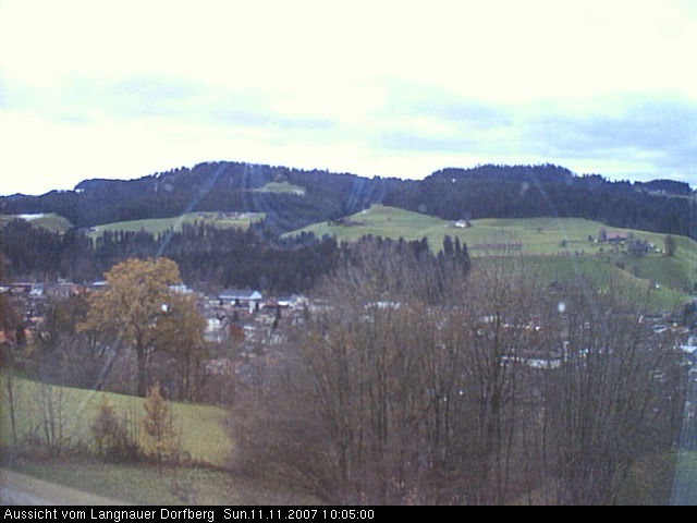 Webcam-Bild: Aussicht vom Dorfberg in Langnau 20071111-100500